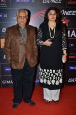 Ramesh Sippy, Kiran Juneja at 4th Gionne Star Global Indian Music Academy Awards in NSCI, Mumbai on 20th Jan 2014